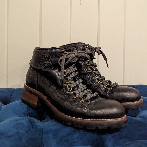 Women's Frye Leather Boots - Picture 2 of 9